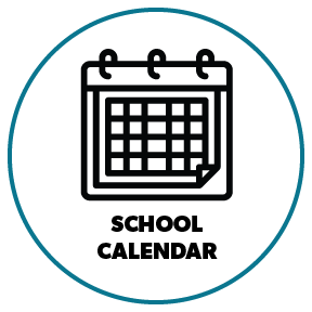 School Calendar Icon Button