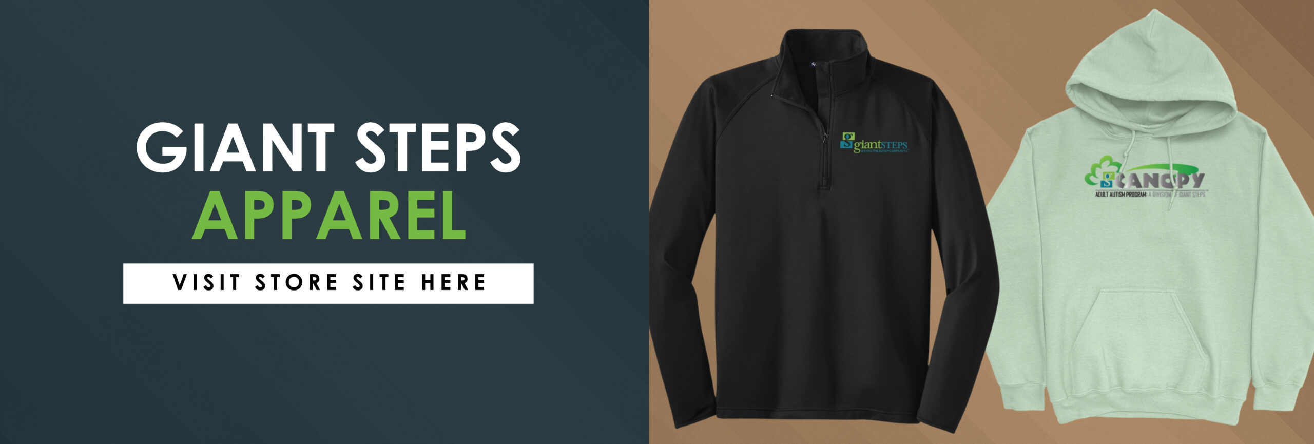 Giant Steps Store with giant steps collared sweater and canopy hoodie